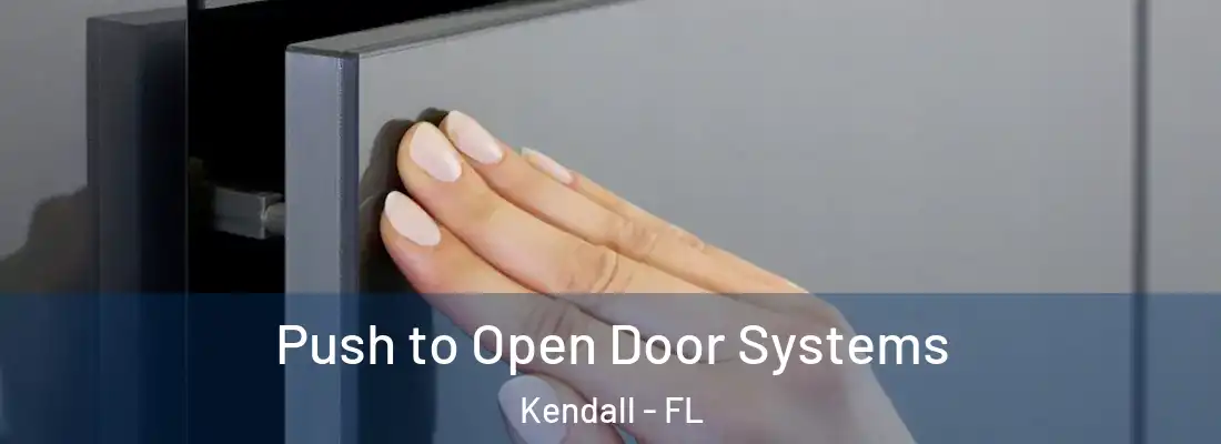  Push to Open Door Systems Kendall - FL