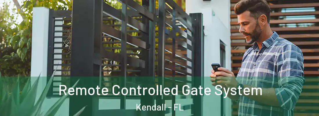 Remote Controlled Gate System Kendall - FL